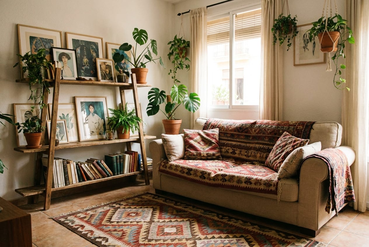 Cómo decorar un piso de alquiler sin taladrar: 10 ideas reversibles