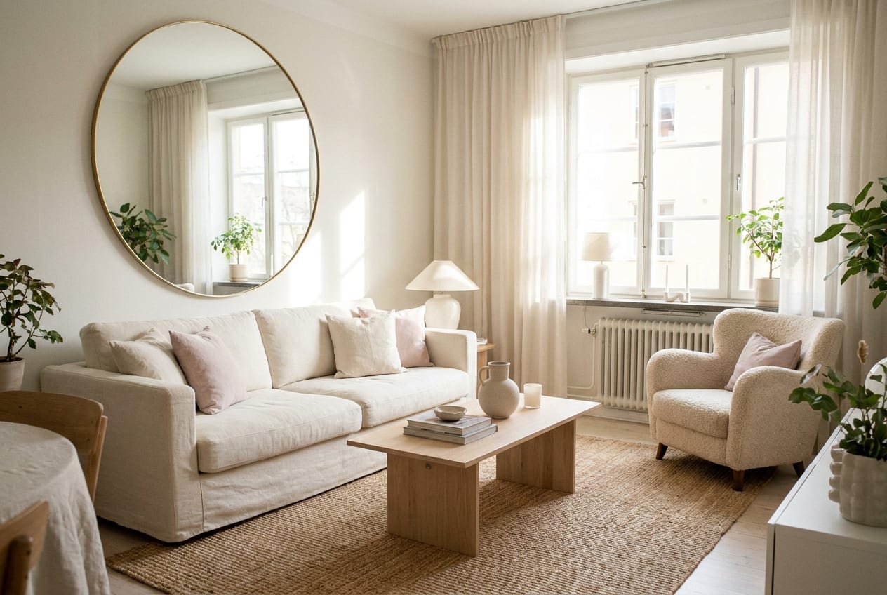 Cómo hacer que un piso pequeño parezca más grande: 9 trucos de deco que sí funcionan